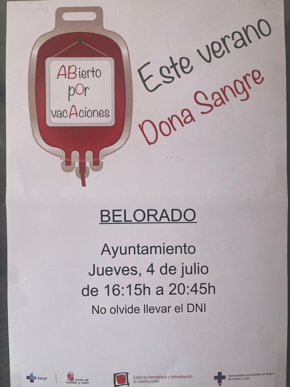 Donación sangre 